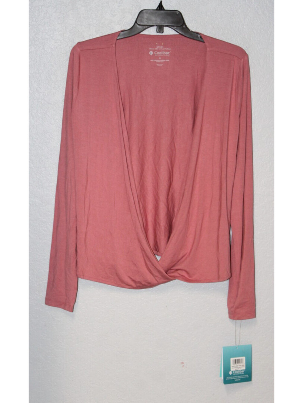 NEW Coolibar Vrae Long Sleeve Everyday Fashion Wrap MEDIUM UPF 50 Outdoor Beach